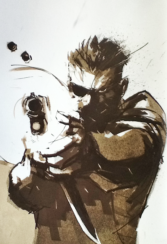 escaped-ocelot:  Metal Gear Solid: Portable Ops by Ashley Wood 