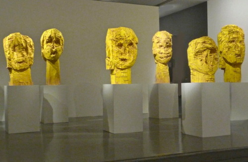 Georg Baselits as a sculptor In 2010-2011 The Musée d’Art Moderne de la Ville de Paris organised an 