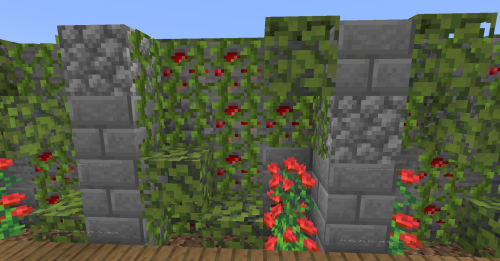 minecraft-inspo: The oldschool trick of using ores as flowering vines works better than ever with th