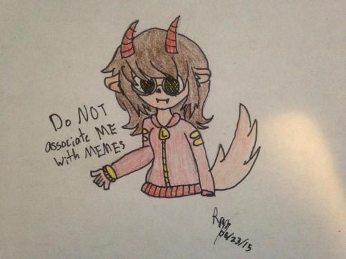 themarkiplierfandom submitted: i love u and ur blog ely so i drew goatdog / i would’ve colored it in