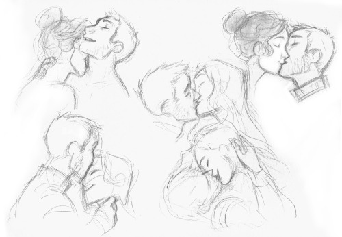 alyona11: 18-23/365 A bunch of Leela/Narvin sketches I made this week. 