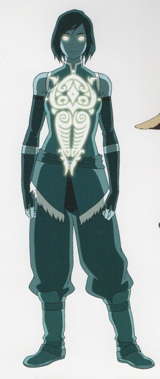 mcmossybankthe3rd:Korra concept and costume designs for Book 4. 