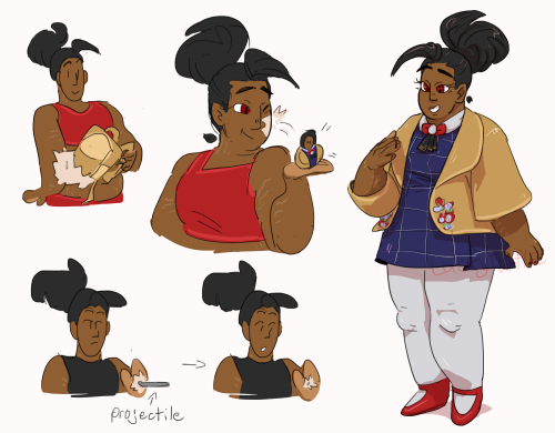 redesign of momo!I did this because I was thinking of ways that the 1a kids quirks could be enhanced