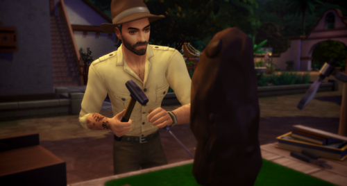 saurussims:This clump of dirt is highly suspicious..