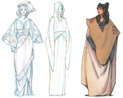 gffa:Star Wars: The Phantom Menace | Padme Amidala Concept Art