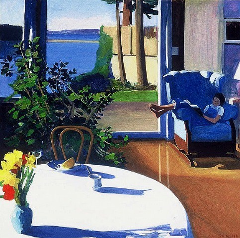 urgetocreate:  Kurt Solmssen, Winter Interior, 2003