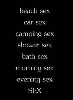 We have done all of these except camping