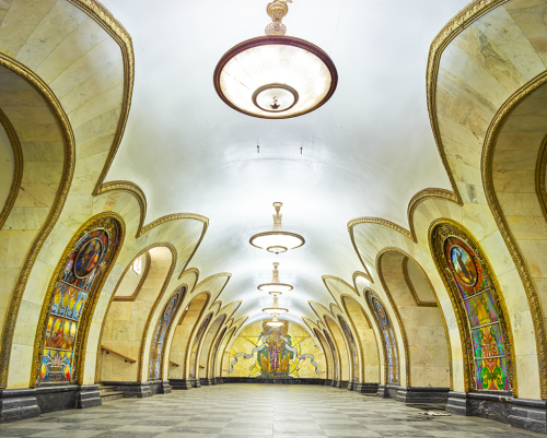 archatlas:A Bright Future David Burdeny Dating Back to 1935, The Moscow and St. Petersburg Metro was