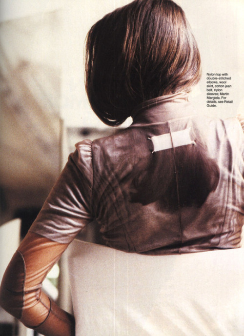 demidelanuit: Martin Margiela by Sacha for Elle, 1991…
