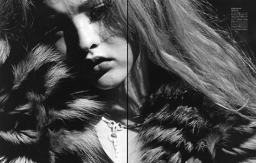 trashy-ingenue:‘Ghost Shadows’ Vogue Japan, September 2002Devon Aoki by Terry Richardson 