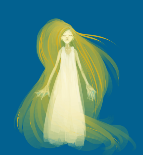 WIP, trying to figure out the water spirit