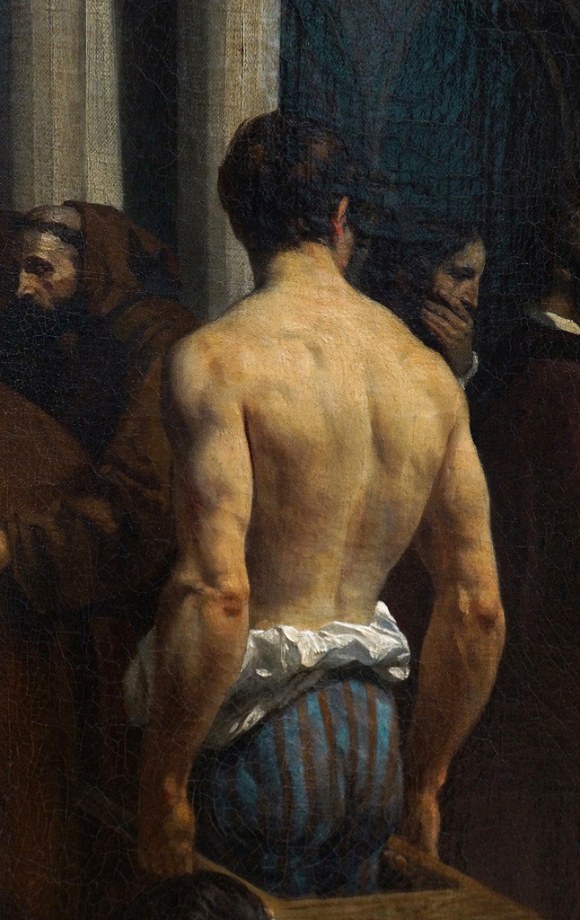 Alexandre-Jean-Baptiste Hesse, 1833 Funerary Honours Rendered to Titian (detail)Musée