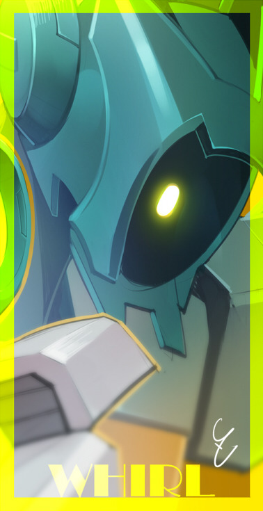 zoner233:  Whirl before Shadow Play with him after Shadow Play. Handsome bastard with light-bulb-face-jerk. I love both of them. :^) heh heh 