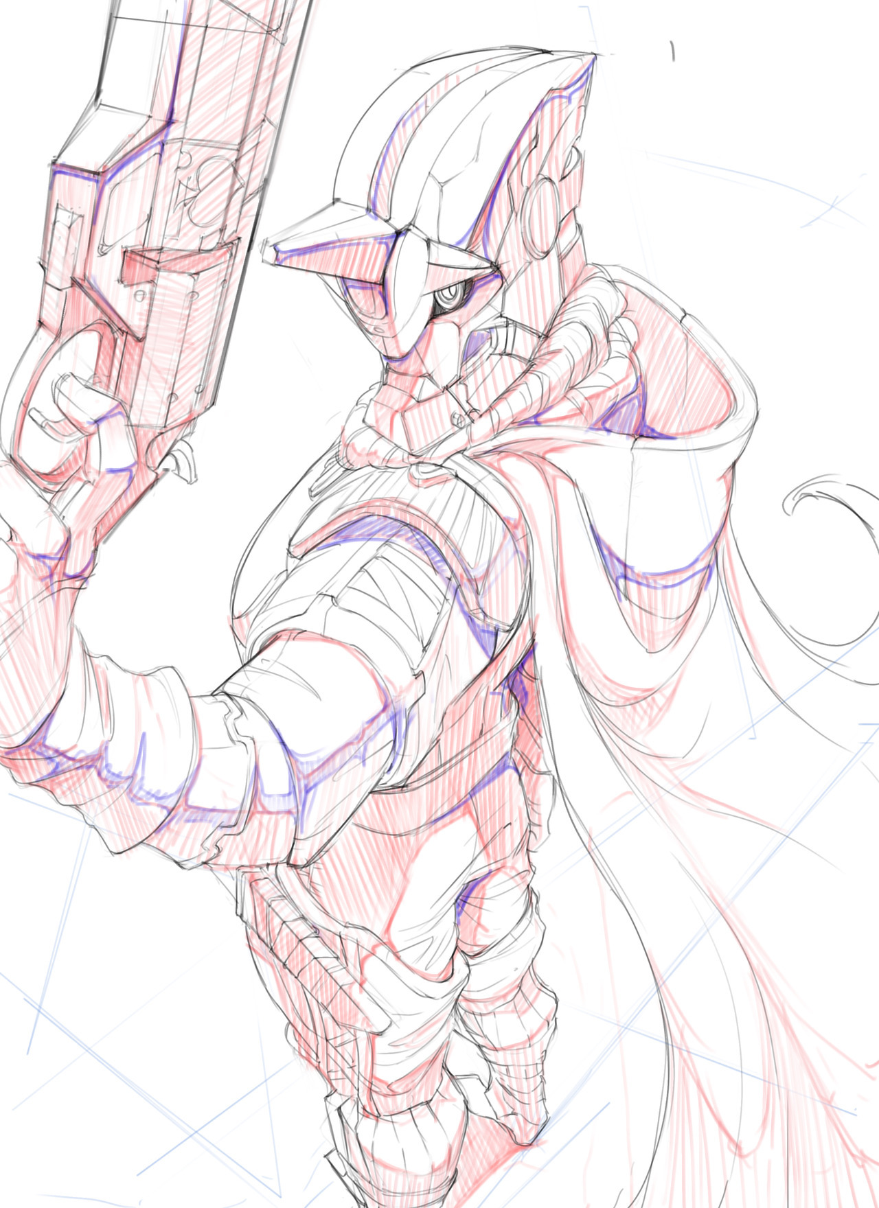 thewonderbun:  WIP, Cayde from Destiny “Last Stand”