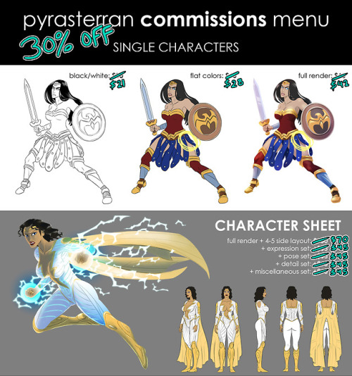Limited time commission sale! Slots are finite so get em while they&rsquo;re hot!