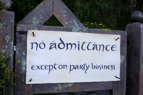 fortysixthhour:  small details of hobbiton 1. mailbox 2. looking out from inside a hobbit hole 3. cl