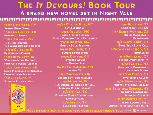 BOOK TOUR ALERT! 