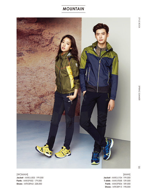 [Photo] Lee Jong Suk & Park Shin Hye @ Millet 2015 S/S 컬렉션 CORDI BOOK Credit : ©Millet(Total:33P