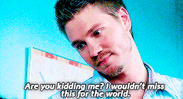 leytongifs:leyton in every episode: 6x16 - screenwriter’s bluesIs the father going to be joining us?