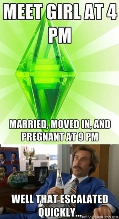 Sims Memes Yes Yes It Did