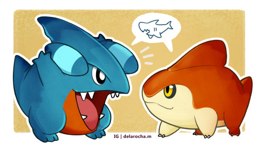susanoomon:Beta Gible is baby, they are both baby sharks TWITTER | INSTAGRAM