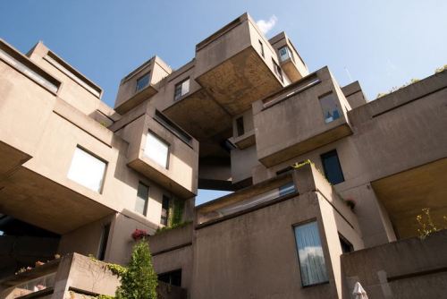 HABITAT 67Architect : Moshe Safdie Location: Montreal, Quebec, Canada Project Start : 1965 Project C