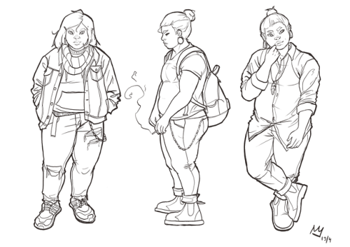 Linearts of my bby boy Adrian. A collection from the past 3 months. He’s a cute fluf