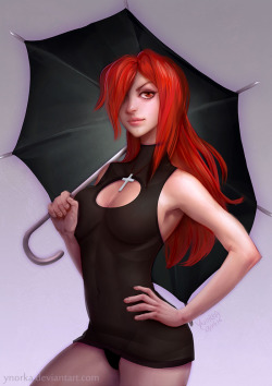 ynorka:  Skullgirls Parasoul  >Patreon