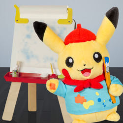 pokemon:  Artist Pikachu is ready to create