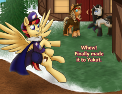 equestrian-post:I WONDER WHO MR. SPARKLEFRIEND