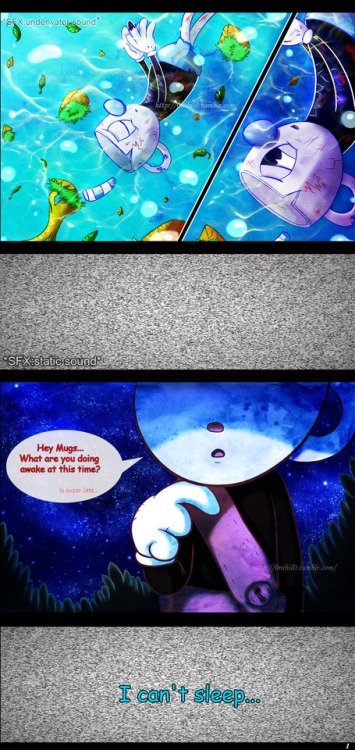 Somnium X-bis Chapter 1 Part 1Comic crossover between Cuphead, Ori and the blind forest/will o&