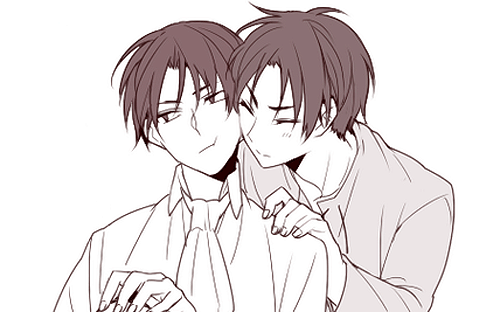 clearisfine:  Continuation of my previous post of ereri nsfw here  this art is not
