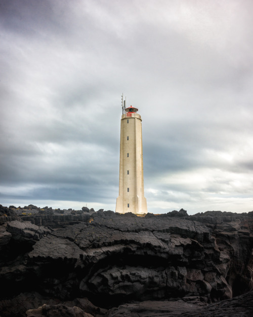 Dreary Icelandic Lighthouse.www.nealmcclure.com