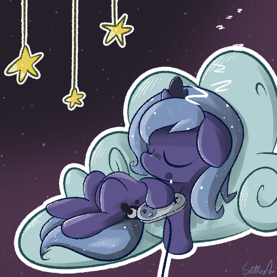 ebtdeponis:  Gamer Luna was a Woona Once by Slitherpon  &lt;3333
