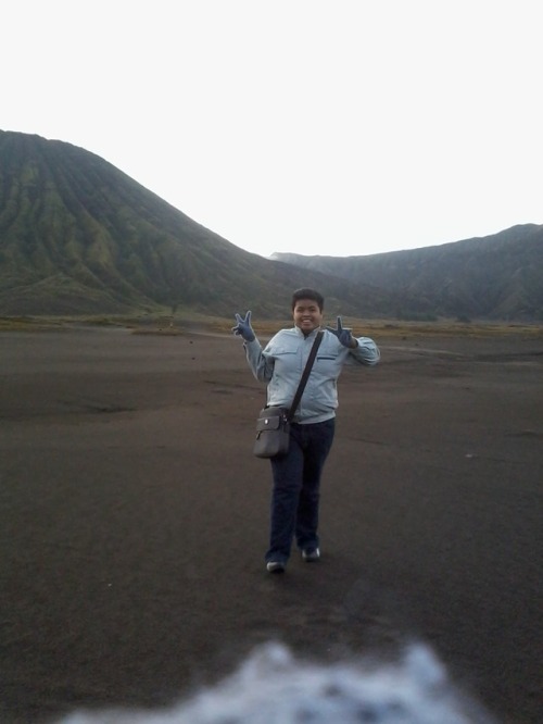 syamilimran-97:Mt. Bromo volcano in East Java is the active cone inside the giant Tengger caldera, o