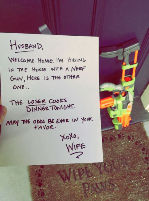 348717:  I love seeing the ones made for wife’s. Details, guys. Don’t ever stop doing cute shit like this. Everybody falls out of love eventually. It’s our responsibility to keep it going. 