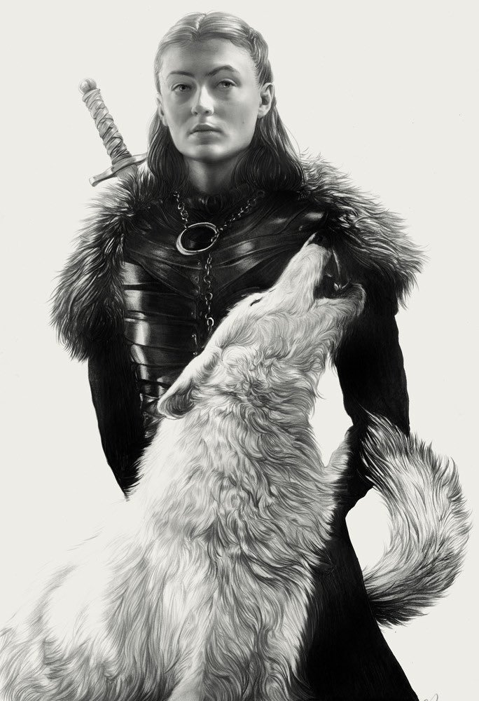 pixalry:  Songs of Ice and Fire: The Starks - Created by Greg RuthYou can see the