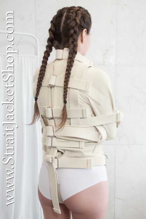 Heavy Duty Straitjacket with Central Crotch Strap for Asylum PatientsStraitJacketShop.com High Quali