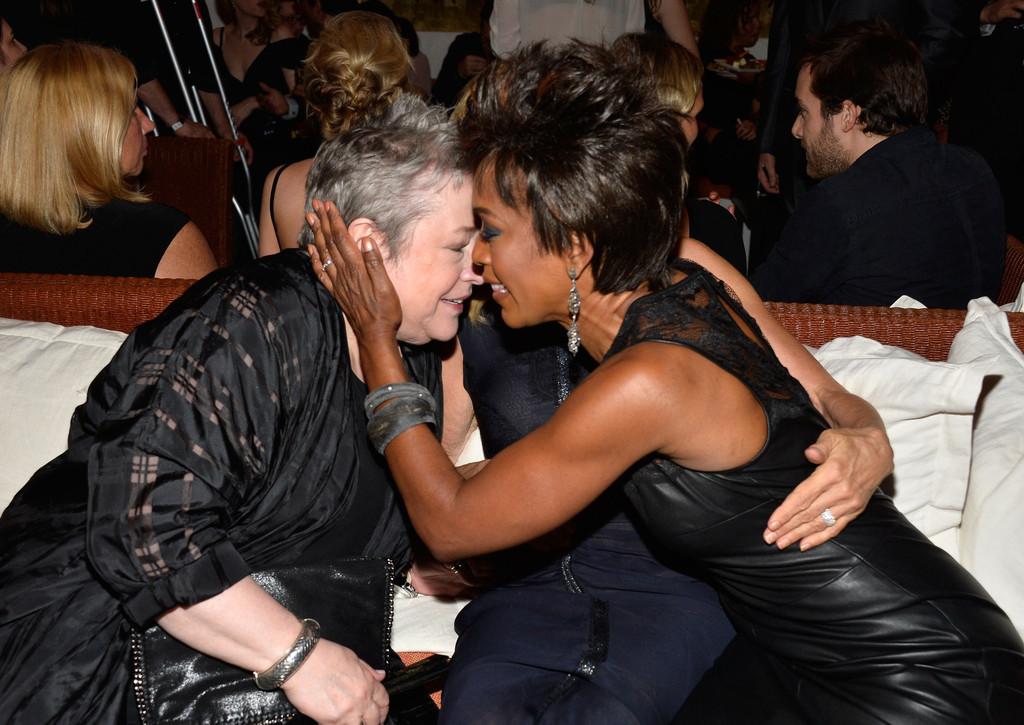gasstation:  Kathy Bates, Jessica Lange and Angela Bassett at the after party for