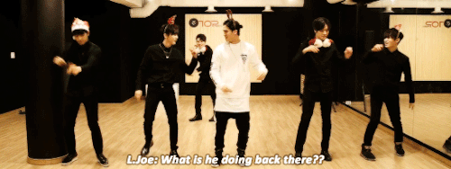 jjangjo:  what happens when ricky misses the snow kiss dance practices because of his musical 