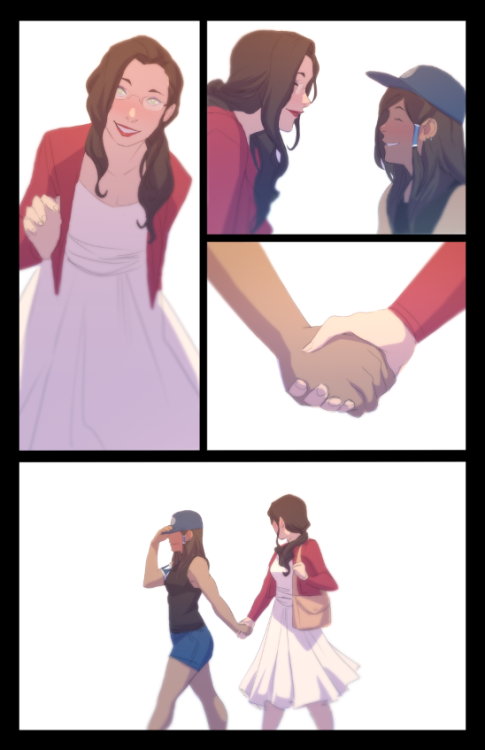 XXX denimcatfish:  Korrasami Musician AU Comic photo