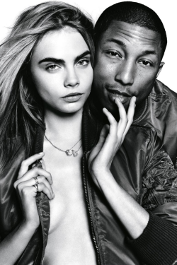 Z-1Nc:  Univate:  N-Ulo:  Cara And Pharell. Omg The Perfect Combination  Reblogging