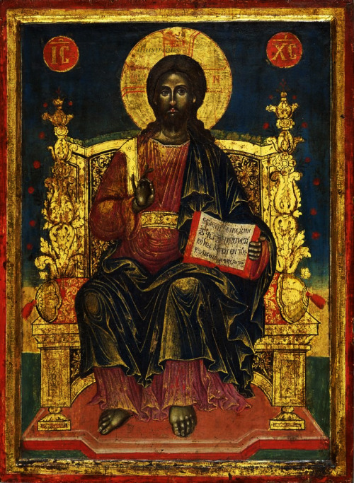 Christ on the throne. Greece, 18th century&hellip;