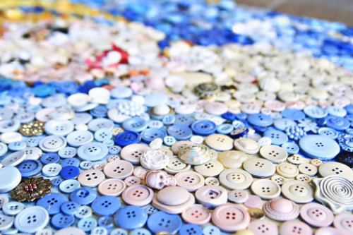 fuckyeahcraft:  Gorgeous Cinderella button collage from Little Blue Boo. 