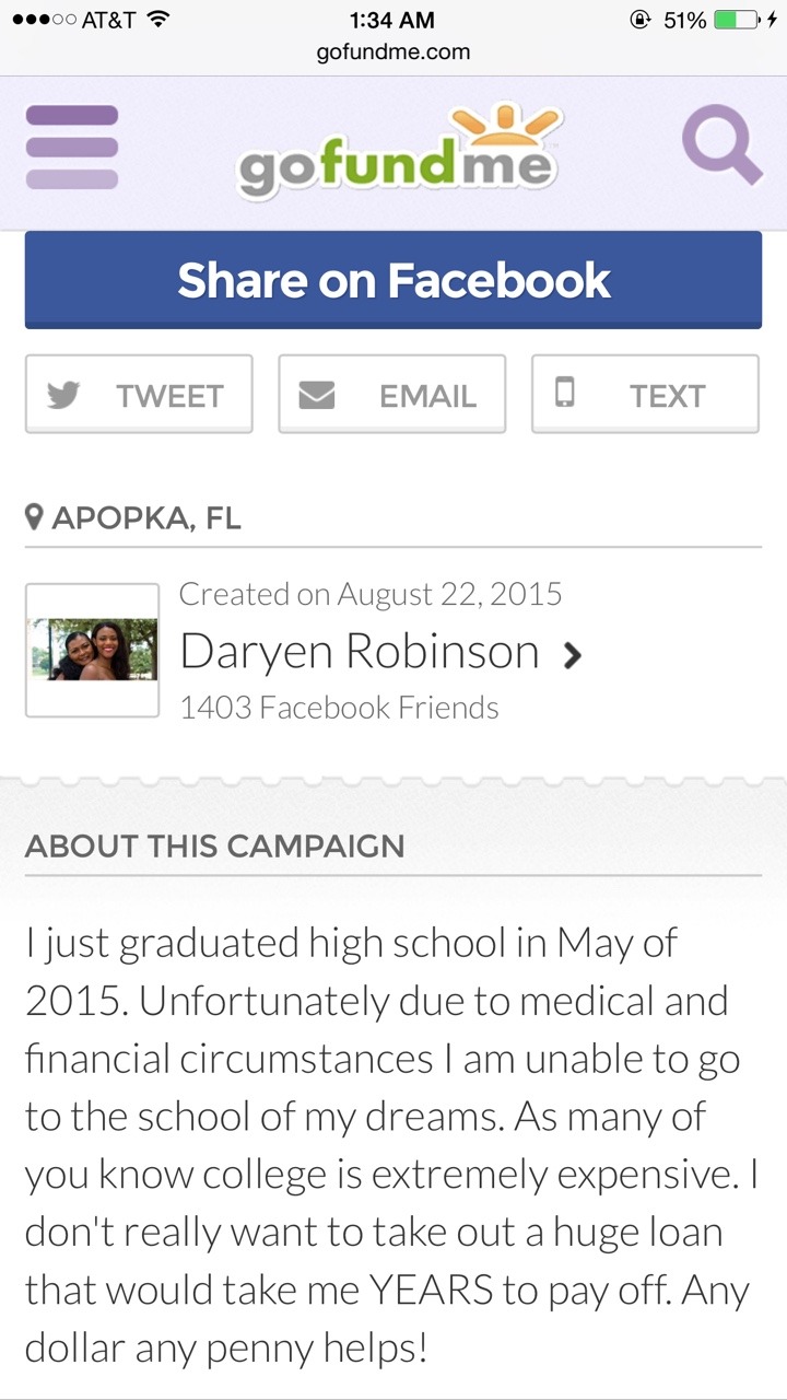 shefxck:  shefxck:  shefxck:  shefxck:  Guys please I really need help!!  gofundme.com/2p2gdttg