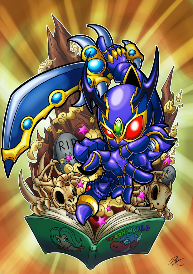 dhm-illustration:  Yu Gi Oh! Toon MonstersA collection I made for the Youtube Channel