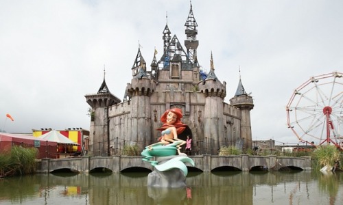 Banksy Reveals ‘Dismaland’ and Announces ‘War on Fun’British street art
