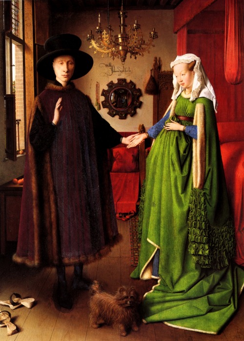 The Arnolfini Portrait (1434) Jan van Eyck