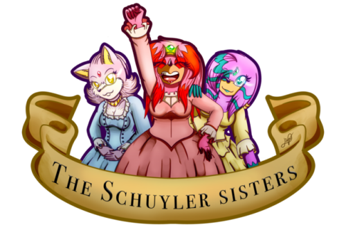 I hope you like it ^w^Yeah, I had to draw my version of the Schuyler sisters. So let’s begin A