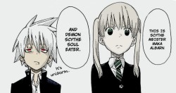 mabrohara-deactivated20140920:  Maka Albarn - Soul Evans || Soul Eater Not  Original Manga Art by Atsushi Ōkubo Colored by Elle/ Mabrohara 